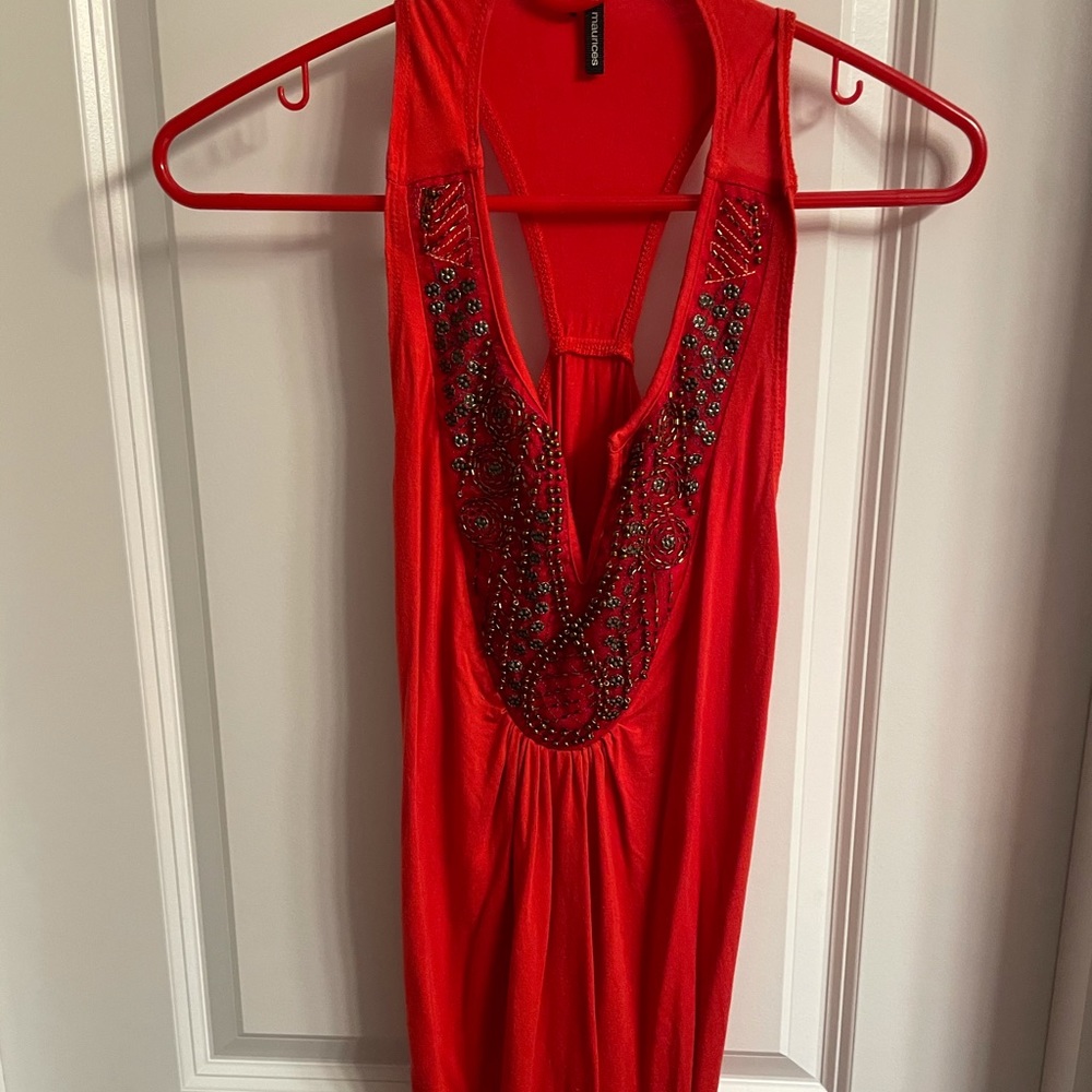 Beaded Maurices tank